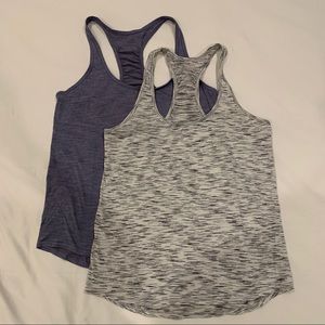 Two lululemon racer back tanks (Size 12)